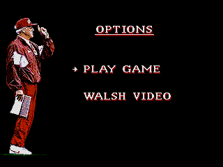 Bill Walsh College Football screenshot 4 for Sega Mega CD
